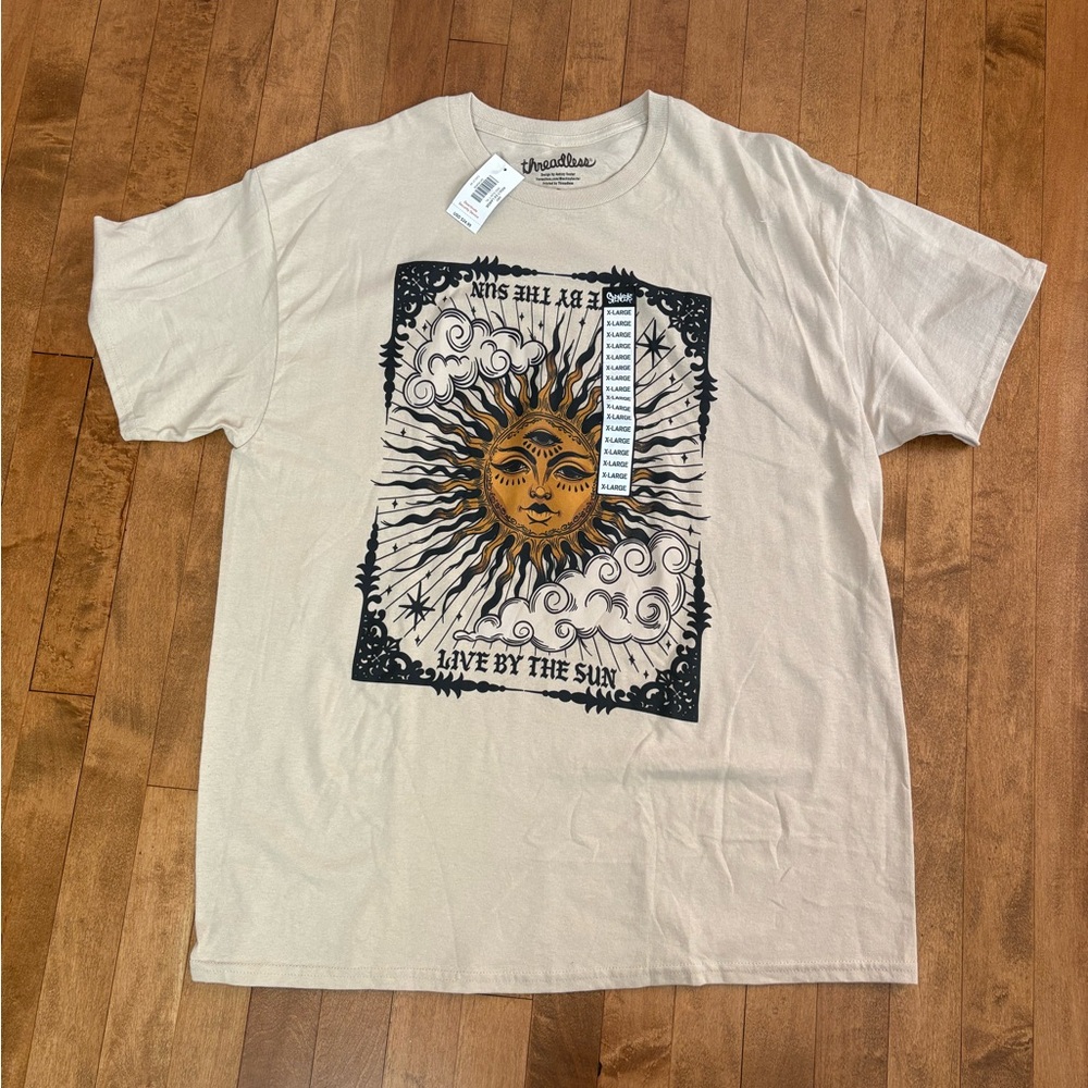 Threadless Cream Sun Graphic Tee